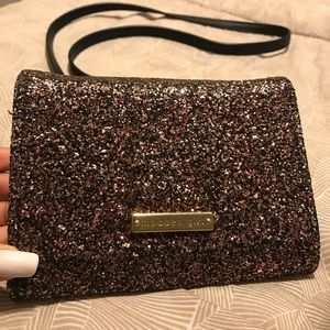 Steve Madden glitter cross body purse